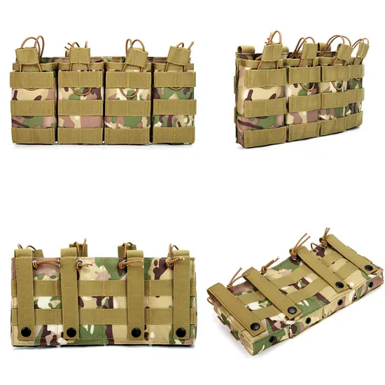 Gun Accessories New Product Tactical Equipment Triple Outdoor Accessory Bag Storage Walkie Talkie Waist Bag