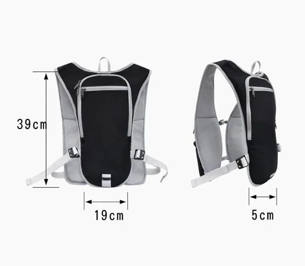 Factory Customize Logo Lightweight Sports Outdoor Marathon Vest Pack for Running
