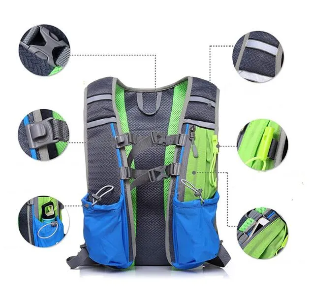 Ome&ODM Running Hydration Vest Backpack with Water Bladder Supplier