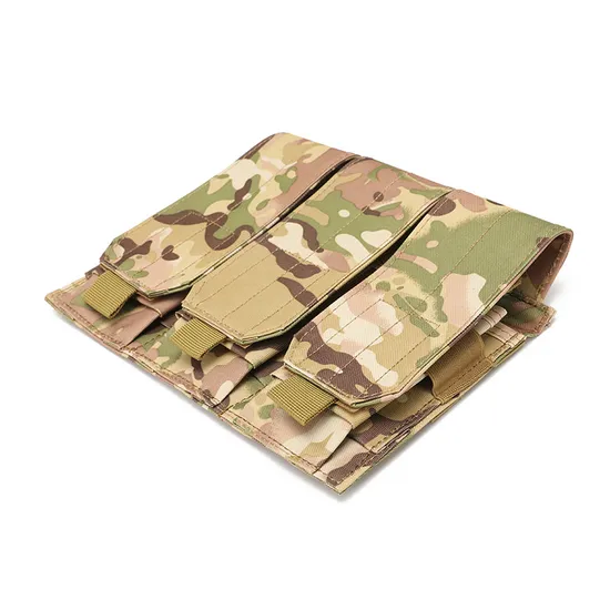 Molle Accessory Bag 556 Tactical Triple Clip Bag Camouflage Tactical Vest Accessory Pack Waist Pack Factory Direct Sales
