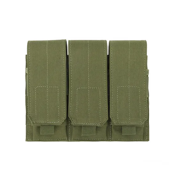 Molle Accessory Bag 556 Tactical Triple Clip Bag Camouflage Tactical Vest Accessory Pack Waist Pack Factory Direct Sales