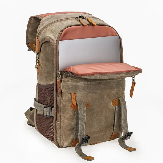 Customized Leisure Shoulder Photography Bag Vintage Waterproof Inner Bag Triangle Stand DSLR Digital Micro Single Camera Bag
