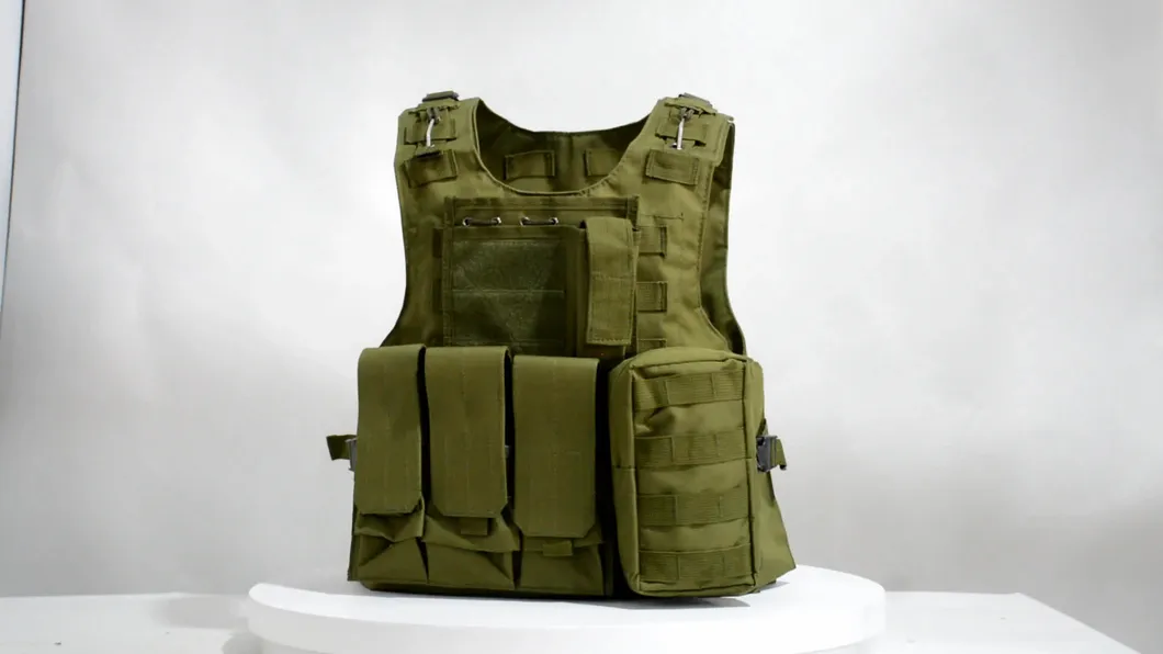 Jungle Field Equipment Training Safety Vest Multi Functional Camo Outdoor Quick Dismantling Tactical Vest