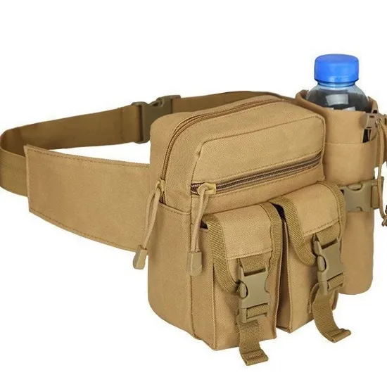 Outdoor Sports Running Tactical Waist Bag Functional Waterproof Bag Mountaineering Waist Bag