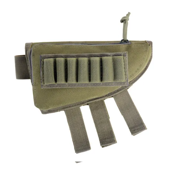 Double Layer 7+7 Confucius Magazine Bag Set Camouflage Outdoor Hunting Multifunctional Tactical Cheek Rest Cover Bullet Bag