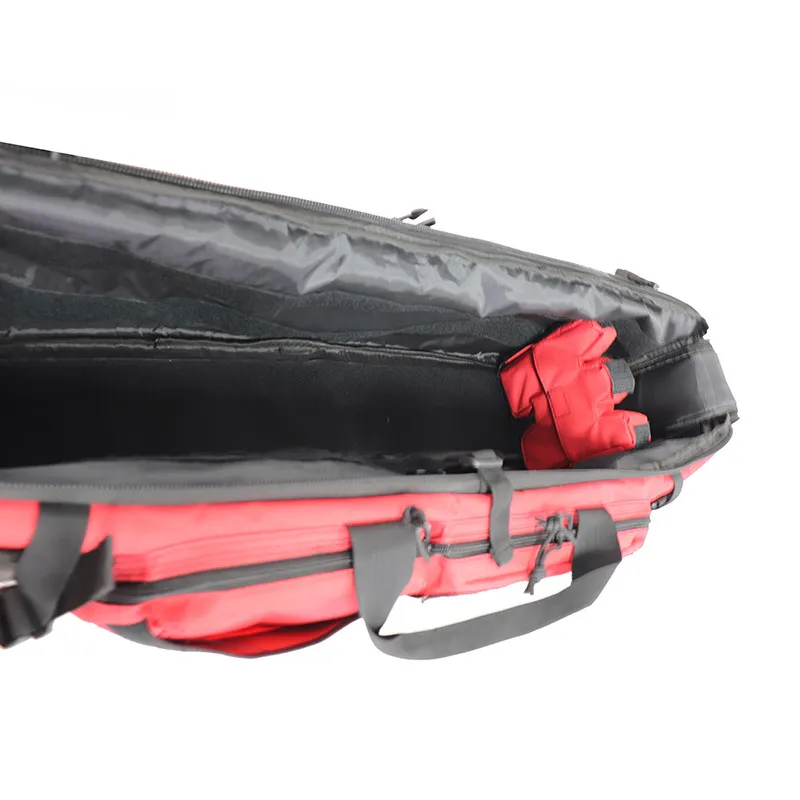 New Tactical M249 Heavy Gun Bag Outdoor Camo Loading Gun Bag Large Double Layered Single Shoulder Crossbody Fishing Bag