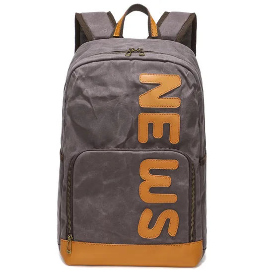 Men Backpack Multifunctional Large Capacity Casual Backpack Retro Canvas Backpack