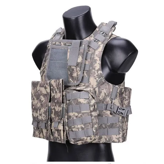 Tactics Anti War Steel Wire Vest with Python Pattern Camo Molle Vest Factory Direct Sales