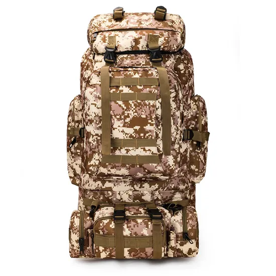 100L Large Capacity Camouflage Waterproof Sports Backpack Outdoor Camping Backpack