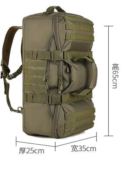 Outdoor Mountaineering Backpack Sports Bag 3p Tactical Camouflage Camping Travel Bag