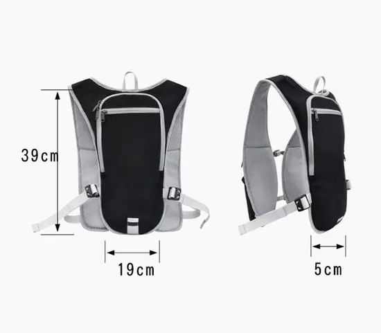 Factory Customize Logo Lightweight Sports Outdoor Marathon Vest Pack for Running