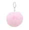 Wholesale Cute Fluffy Keychain Pompom Rabbit Fur Ball Key Chain Car Keyring Women Key Holder Bag Pendant Charm