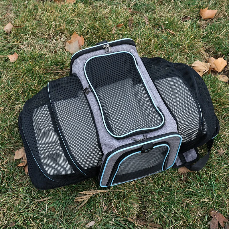 Breathable Portable Pet Carrier Bag Pet Carriers Dog with Extended Space for Cat Carrier Bag