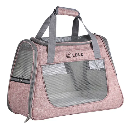2024 Multifunctional Pet Backpack Carrier Smooth Spinning Wheels Portable Trolley Bag