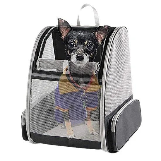Expandable Pet Carrier Backpack for Cats Dogs and Small Animals Portable Pet Travel Carrier Bag