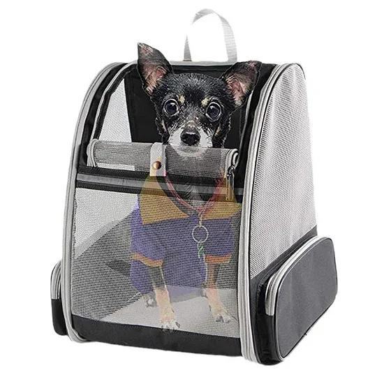 Expandable Pet Carrier Backpack for Cats Dogs and Small Animals Portable Pet Travel Carrier Bag