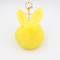 Wholesale High Quality Cute Rabbit Ears Student Bag Hanging Accessories Plush Key Chains