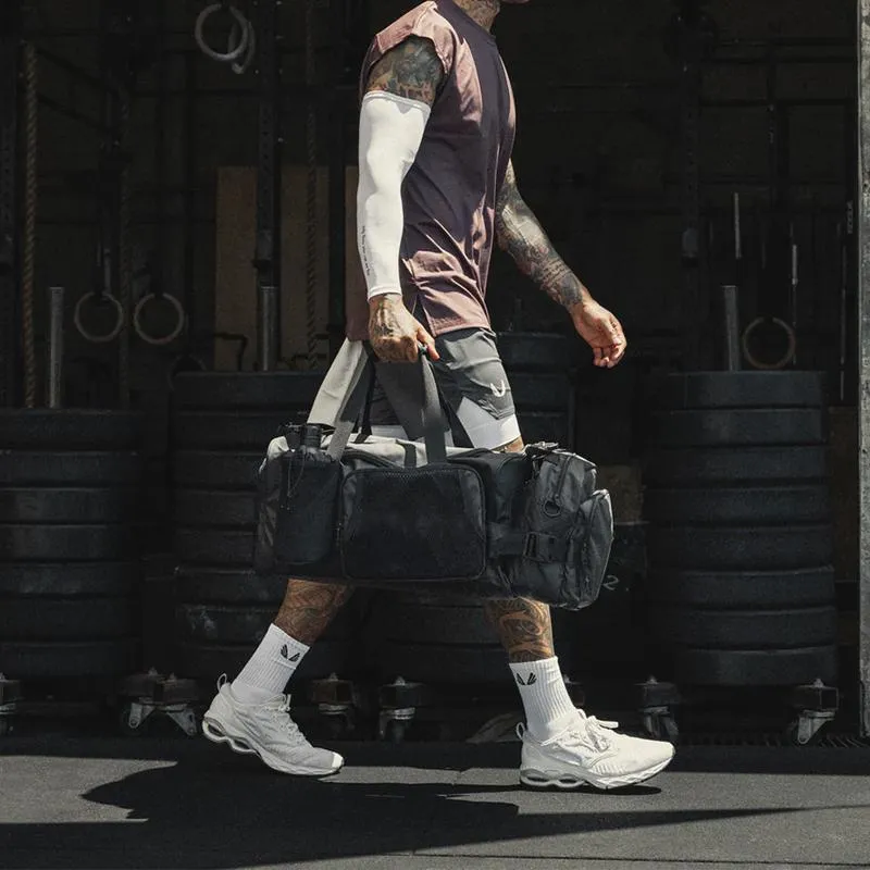Custom Logo Waterproof Large Capacity Travel Bag Duffle Bag with Shoe Compartment