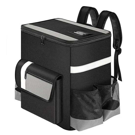 Custom Thermal Food Delivery Backpack Insulated Waterproof Cooler Bag