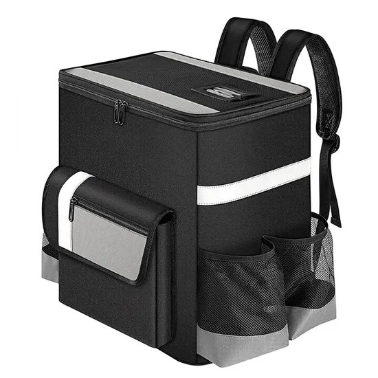 Custom Thermal Food Delivery Backpack Insulated Waterproof Cooler Bag