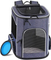 Custom Pet Carrier Strap Foldable Travel Backpack with Internal Seat Belt