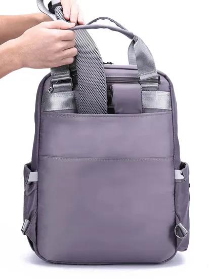 Custom Mommy Diaper Backpack Bags Waterproof Large Capacity Folding Insulated with Changing Station