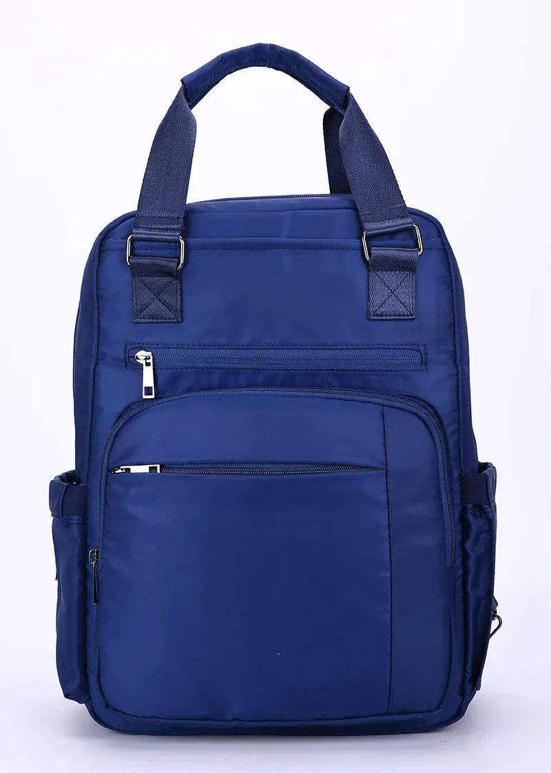 Custom Mommy Diaper Backpack Bags Waterproof Large Capacity Folding Insulated with Changing Station