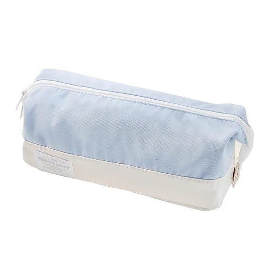 Large Capacity Stationery Bag School Supplies Storage Multifunctional Zipper Pencil Bag