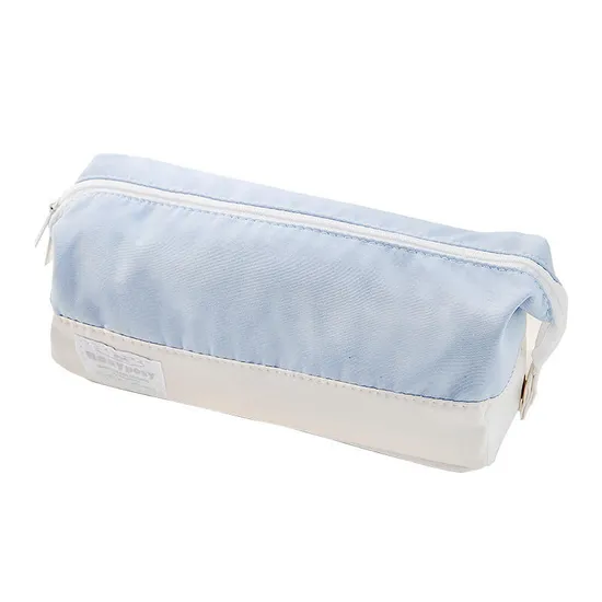 Large Capacity Stationery Bag School Supplies Storage Multifunctional Zipper Pencil Bag