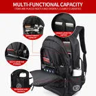 Custom Zipper Travel Backpack 17 Inches Waterproof Outdoor Laptop Backpack
