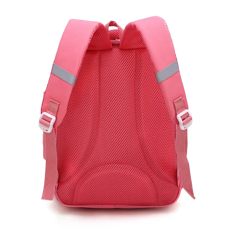Cartoon Elementary School Student Backpack Customized Nylon Backpack for Grades 3-6