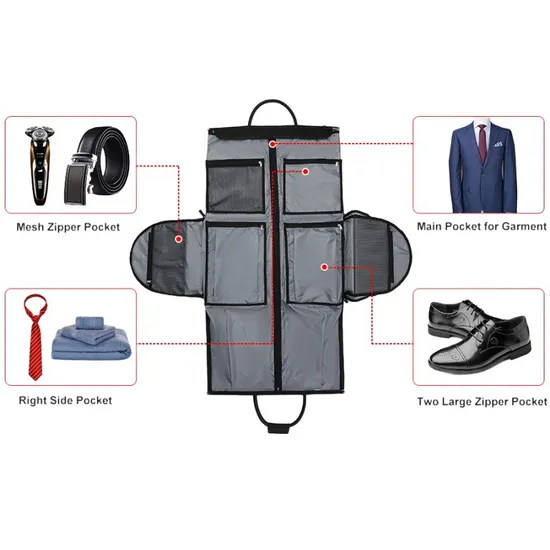 Customized Travel Clothing Bag Foldable Suit Bag Handbag Large Capacity Travel Bag