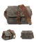 New Outdoor Photography Digital SLR Professional Waterproof Oil Wax Micro Camera Shoulder Bag
