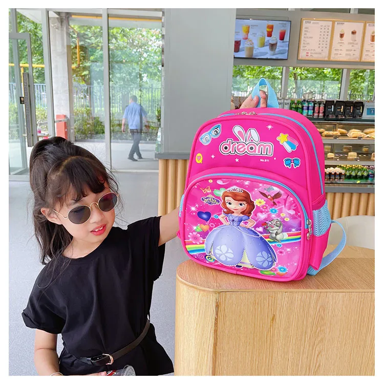 New Backpack Breathable and Wear-Resistant Primary School Student Backpack with Large Capacity