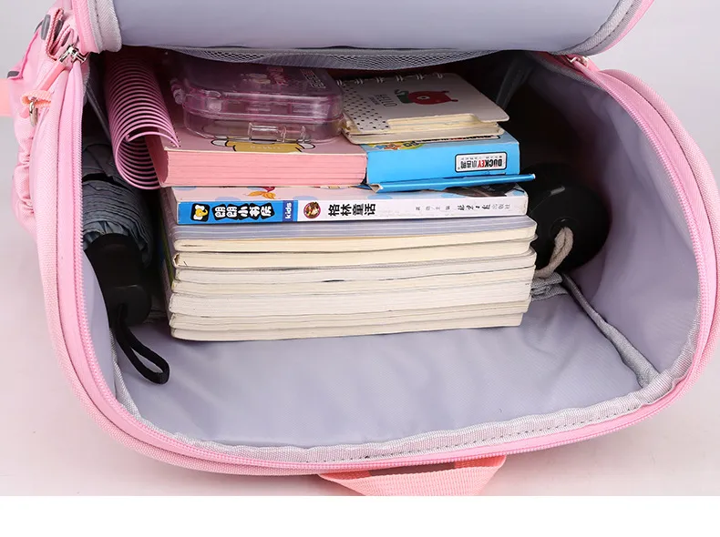 New Space Backpack for Elementary School Students From Grades 1 to 6 Lightweight Spine Protection for Boys and Girls