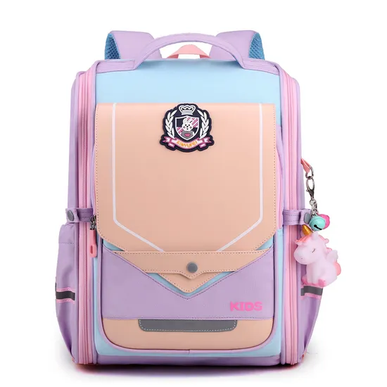 New Space Backpack for Elementary School Students From Grades 1 to 6 Lightweight Spine Protection for Boys and Girls