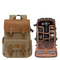 SLR Camera Bag Waterproof and Anti-Theft Large Capacity Canvas Drone Backpack