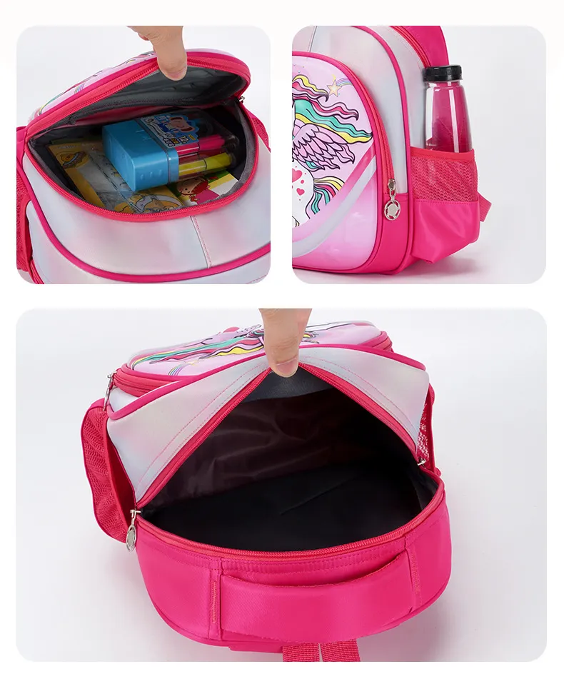 2024 New Cartoon 3D Hard Shell Backpack Kindergarten Cartoon Cute Children&prime;s Backpack