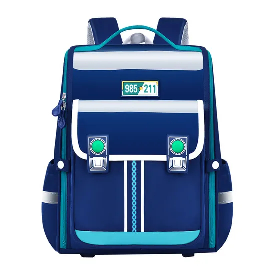 2024 Factory Customized Primary School Children′s School Bag Backpack to Reduce Load Oxford Lightweight Water Splashing