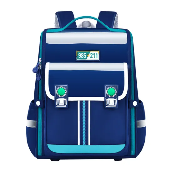 2024 Factory Customized Primary School Children′s School Bag Backpack to Reduce Load Oxford Lightweight Water Splashing