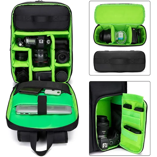 Backpack Travel Photography Equipment Storage Backpack Large Capacity Leisure Outdoor Portable DSLR Camera Backpack