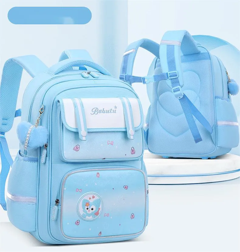 2024 Elementary School Backpack for Girls Super Light Waterproof Large Capacity Girl Backpack
