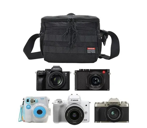 DSLR Camera Bag for Outdoor Portable Crossbody Photography Bag Camera Lens Storagewaterproof Bag