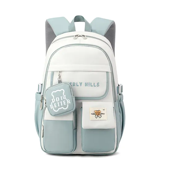 2024 New Children′s School Backpack Lightweight Primary School Girls Shoulder Backpack