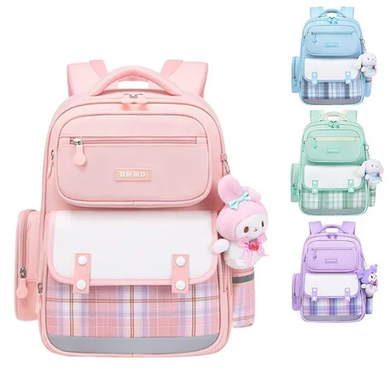 2024 New Oxford Cloth Children′s Primary School Backpack with Splash Proof Backpack Wear-Resistant and Large Capacity