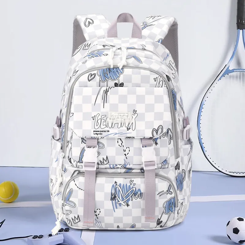 New Childrens Backpack Large Capacity Backpack for Junior High School Students in Grades Three to Six,