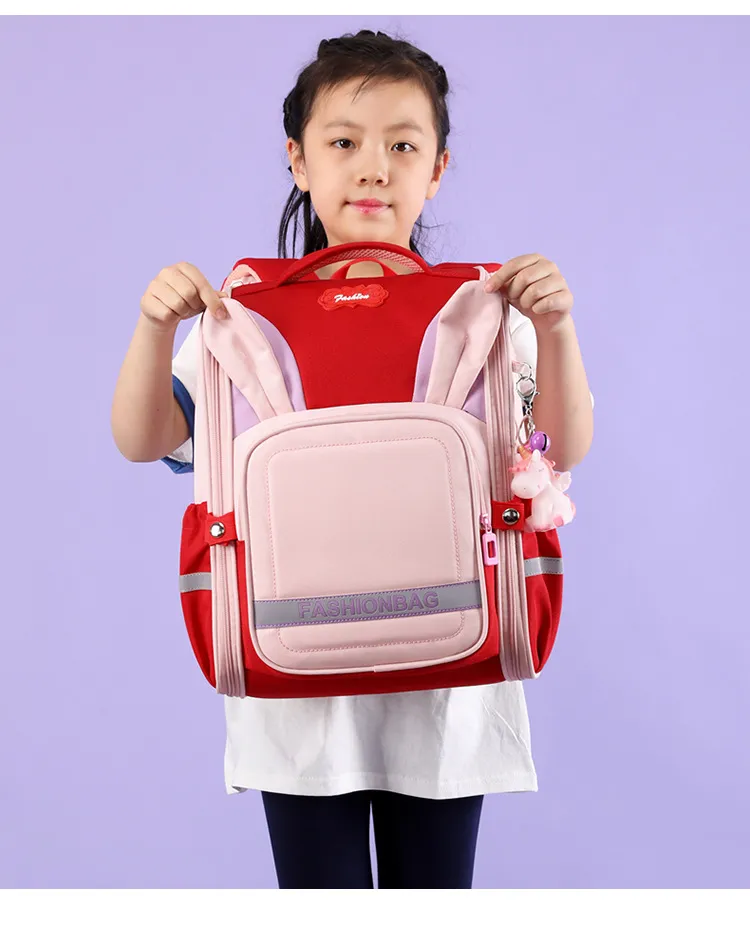 Factory Customized Elementary School Backpacks Reduce Weight and Ergonomic Backpacks