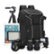 Customized New Black Oxford Cloth Camera Backpack Outdoor Travel Shoulder SLR Photography Backpack