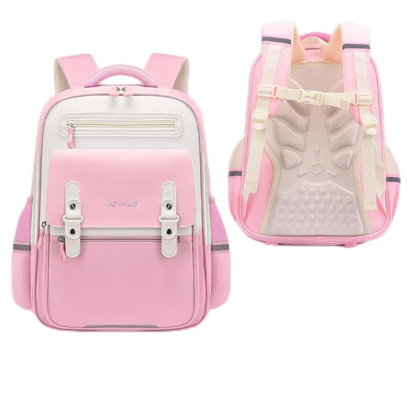 New Backpack for Primary School Students in Grades 1-6 Reducing Workload Backpack for Boys and Girls