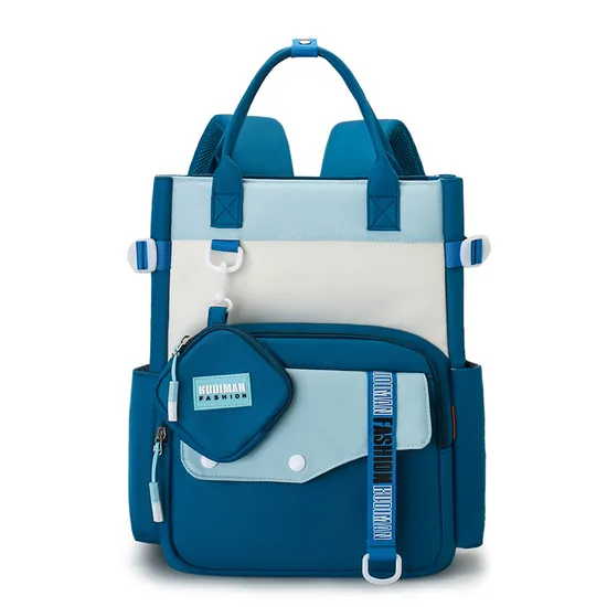 Primary School Student Large Capacity Backpack Simple Children′s Backpack Girl′s Backpack